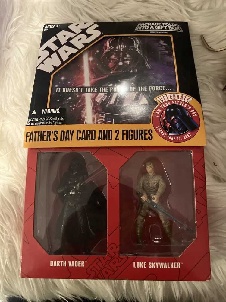 STAR WARS Darth Vader & Luke Skywalker 30TH ANNIVERSARY Father’s Day 2-Pack 2007