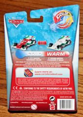 2016 DISNEY PIXAR CARS FRANCESCO BERNOULLI COLOR CHANGERS DAMAGED PACKAGE