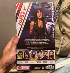 WWE Rhea Ripley Signed Elite Series Action Figure