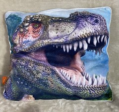 Dinosaurs Bundle 6 Figures Toys and a Pillow 1 Dinosaur With Sound
