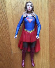 DC Collectibles CW Supergirl Melissa Benoist TV Custom action Figure 7” loose