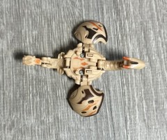 Bakugan Dharak Tan Subterra 620G Battle Brawlers Figure DNA Gundalian Invaders