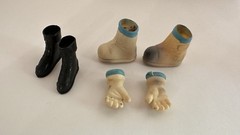 Vintage Gilbert 1960’s MOON McDARE Astronaut Boots, Gloves, Priced To Sell! ￼