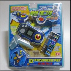 Original Takara Rockman EXE Mega Man Dx Progress PET Net Version Blue Toy Toys