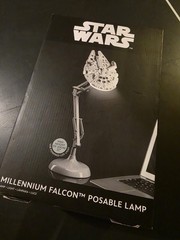 Star Wars Millennium Falcon Posable Desk Lamp Lamp by Paladone NEW