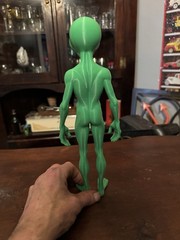 Green Alien Action Figure! New Species! 12” Tall!