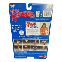 WWE Superstars Ultimate Warrior Action Figure Mattel Retro Series Poster Blue