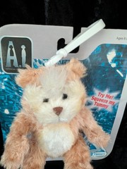AI Artificial Intelligence Super Toy Teddy Plush Clip On 3″ From 2001