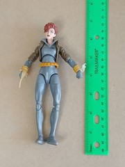 Hasbro Marvel Legends BLACK WIDOW Gray Suit Action Figure Loose Used