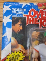 1986 Cannon Films Over The Top SYLVESTER STALLONE Action Figure, “John Grizzly”