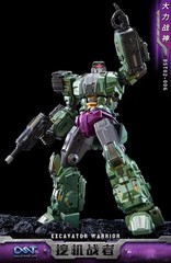 New Transformation toys Dream Star Toys DST02-006 Excavator Warrior In Stock