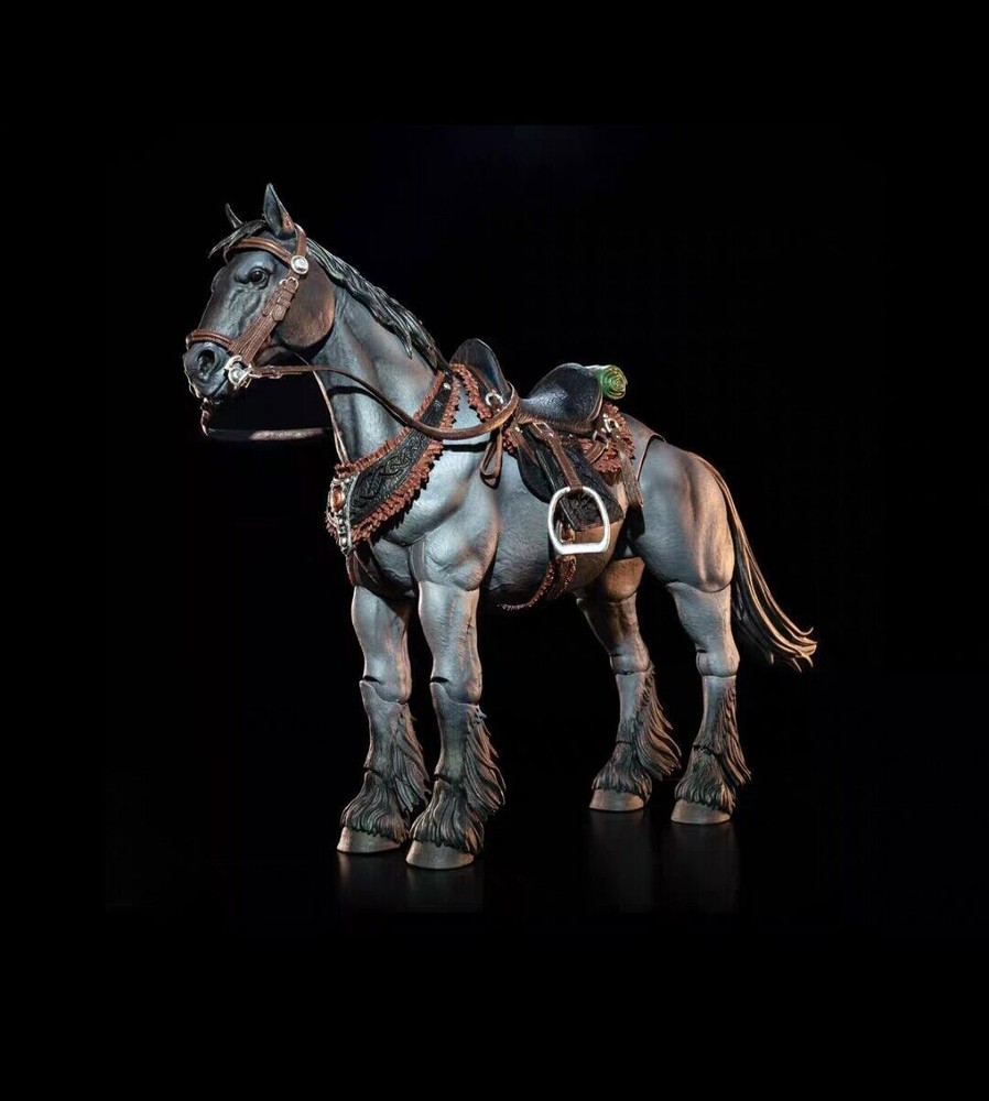 New Four Horsemen Studio Grey Horse Fit 1/12 Action Figure Collectible Model Toy