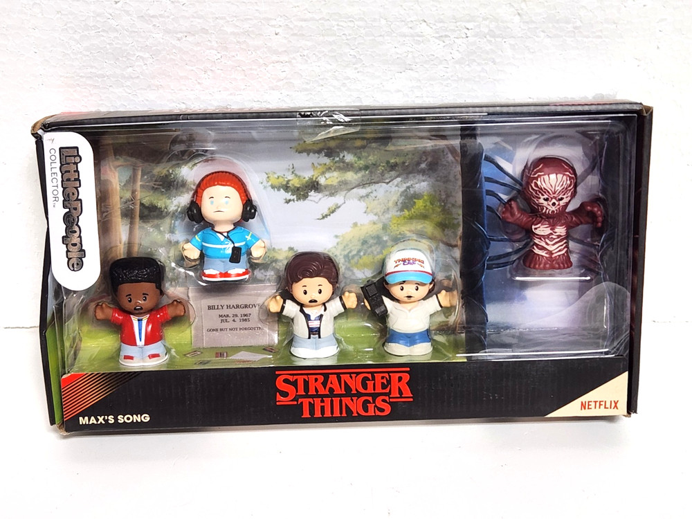 Stranger Things Max’s Song Fisher-Price Little People Collector Set * Box Damage