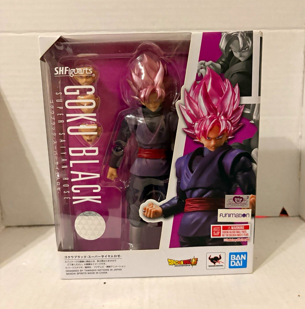 S.H.Figuarts Goku Black Super Saiyan Rose Dragon Ball Super Action Figure