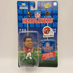NEW 1996 NFL Football Headliners Figures LOT of 6 – Emmit Smith – Marcus Allen +