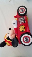 DISNEY MICKEY MOUSE Racing Adventure ROADSTER Racer Talking 14” Lights Sound