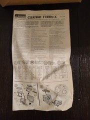 Citation Turbo 1/24 MONOGRAM Model Kit NEW Unbuilt 2278