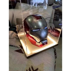 US STOCK AUTOKING Iron Man MK5 Helmet 1:1 Voice-controlled Wearable Cosplay Prop