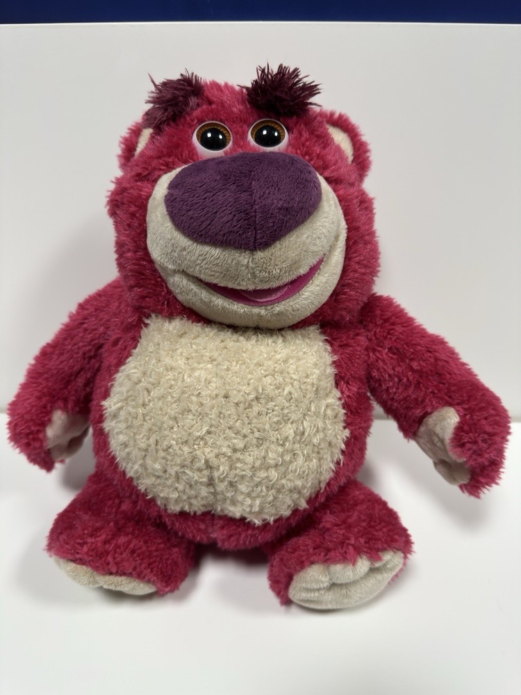 Disney Toy Story 3 Lots-O-Huggin Bear Talking Thinkway Lotso 14” Tested Working!