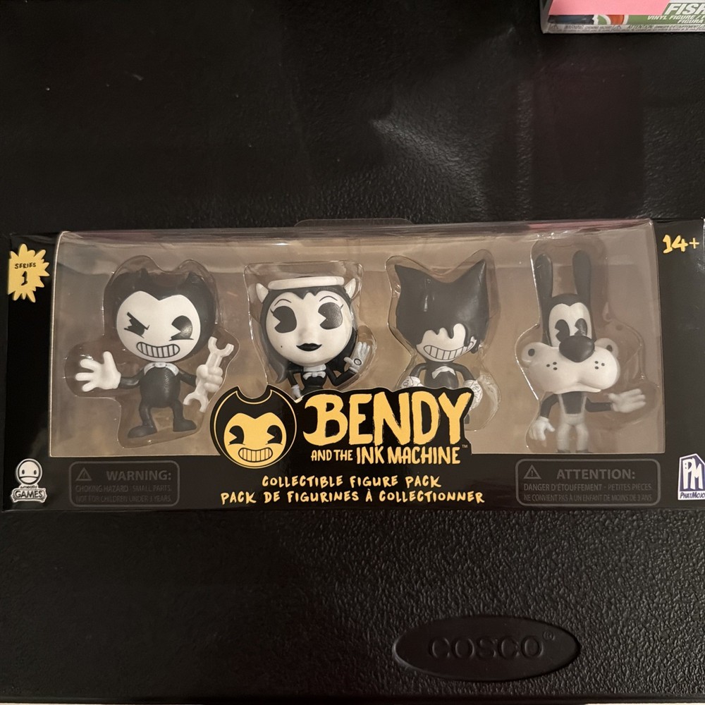 Bendy and the Ink Machine Collectible Figure Pack Series 1 4-Pack 2017 Sealed
