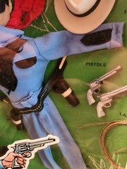 Vintage 2000 Captain Action Lone Ranger Uniform & Equipment Playing Mantis NIB