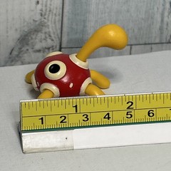 Pokemon Shuckle Figure Jazwares Nintendo Red Yellow Turtle Vinyl Figurine 2.25″