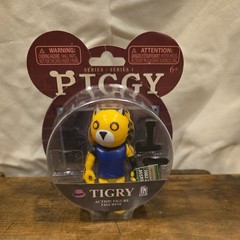 4 Piggy Action Figures Series 1 clowny tigry foxy DLC code robot 2020