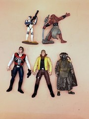 Vintage Star Wars ACTION FIGURES Kenner 90’S Lot Of 5 (#13)
