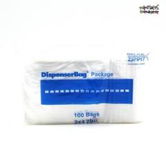100 Minimates 2mm Storage Zip Lock Bags 3″ x 4″ for very large figures or parts