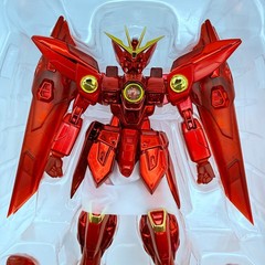 METAL ROBOT SPIRITS Wing Gundam Zero CHOGOKIN 50th Red Plated Bandai NIB