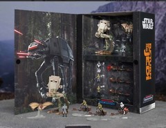 MICRO GALAXY SQUADRON STAR WARS FIGURE ROTJ ENDOR SET #LE0006