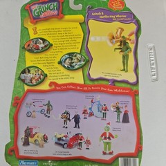 Playmates The Grinch Stole Christmas ( Grinch & Martha May Whovier) NEW 828