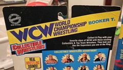 WCW Harlem Heat Booker T Stevie Ray San Francisco Toy Makers Series 3