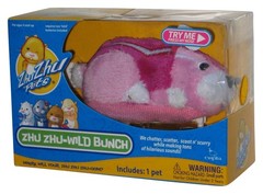 Zhu Zhu Pets Hampster Jelly (2009) Cepia Pink Purple Kids Toy – (Try me button d