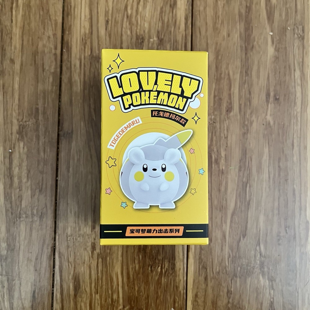Lovely Pokemon Togedemaru Figure Offical Pokemon Langbowang Sealed