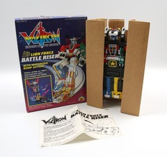 Vintage Voltron Lion Force Battle Riser Unused Contents NIB 1984 LJN