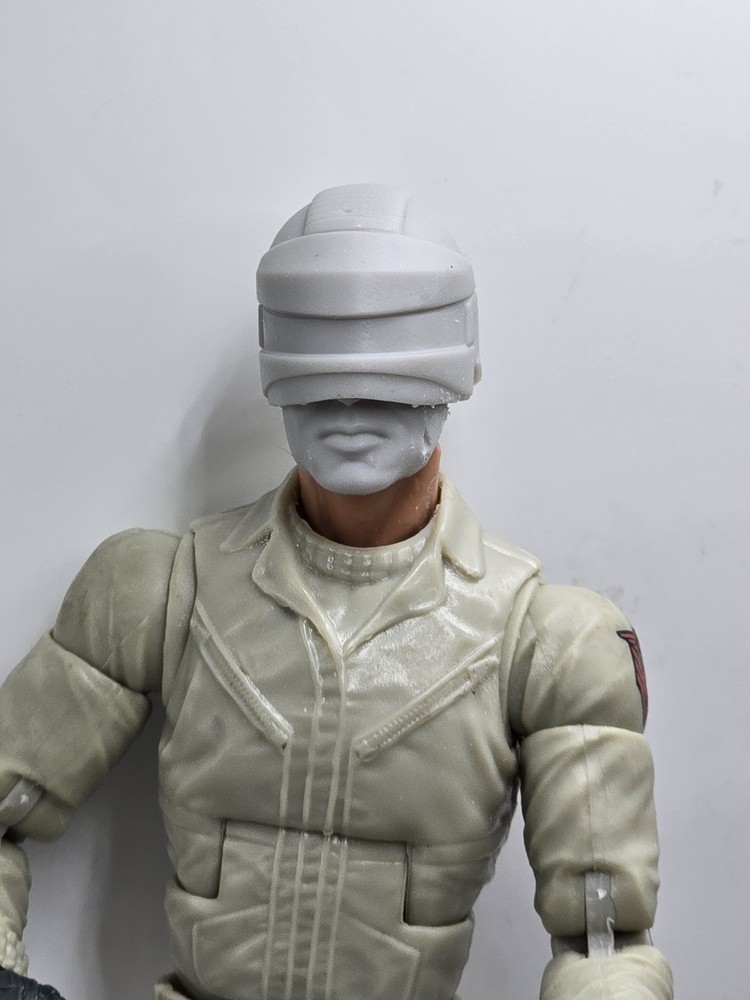 3d Printed V VISITOR SOLDER / SAW VIPER HEAD 6″ 1:12 Classified/Legends SCALE