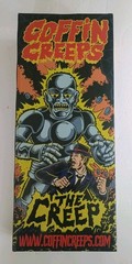 Coffin Creeps “THE CREEP” With Light Up Eyes – 18″ Figure. New