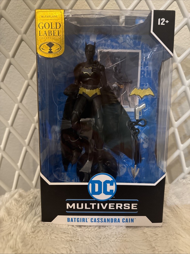 McFarlane DC Multiverse Gold Label Batgirl Cassandra Cain Target Exclusive NIB