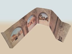 Mos Eisely Spaceport Speeders Custom Backdrop Tatooine Star Wars Hasbro Kenner