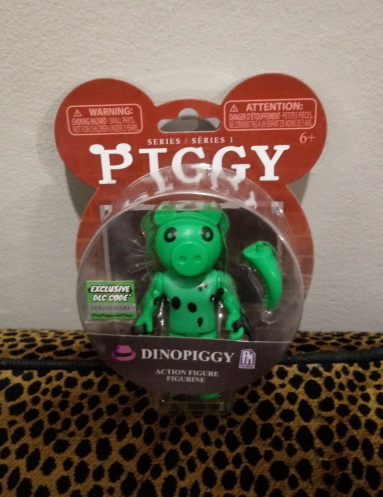 PIGGY Dinopiggy Action Figure 3.5″ Series 1 Exclusive DLC Code Kids Toy New