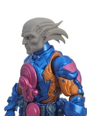 Custom 3d Alien Bookkeeper Headsculpt For Mythic/Cosmic Legions 1/12 Scale