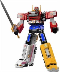 BANDAI Super Minipla Kyuukyuu Sentai GoGoFive Victory Robo Kit Power Rangers