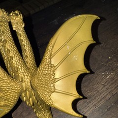 Toho 2014 Godzilla King Ghidorah Gold 3 Three Headed Dragon 6″ Toy Action Figure