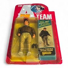 A-TEAM Murdock Action Figure 1983 Galoob NEW ON CARD, SEE DESCRIPTION