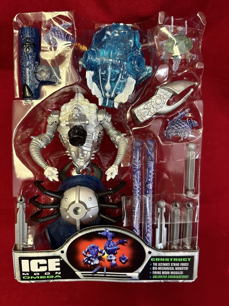 Trendmasters Shadow Raiders War Planets Ice Moon Omega 1997 Open Box *READ*