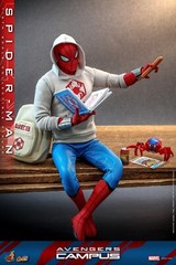 Spider-Man Hot Toys Disney D23 Expo Exclusive Figure Avengers Campus In Hand!