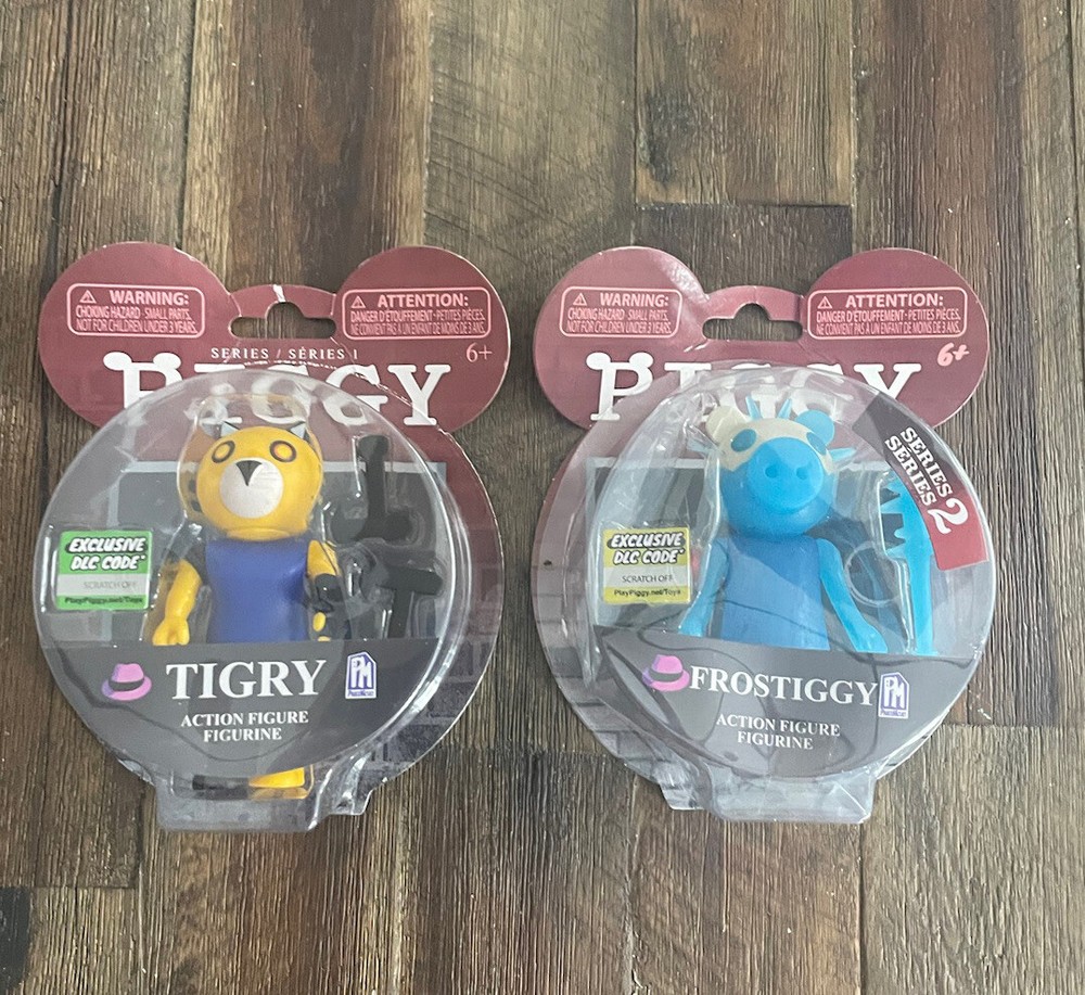 Set Of 2 Roblox Piggy Series 1 TIGRY & FROSTIGGY Series 2 *New*