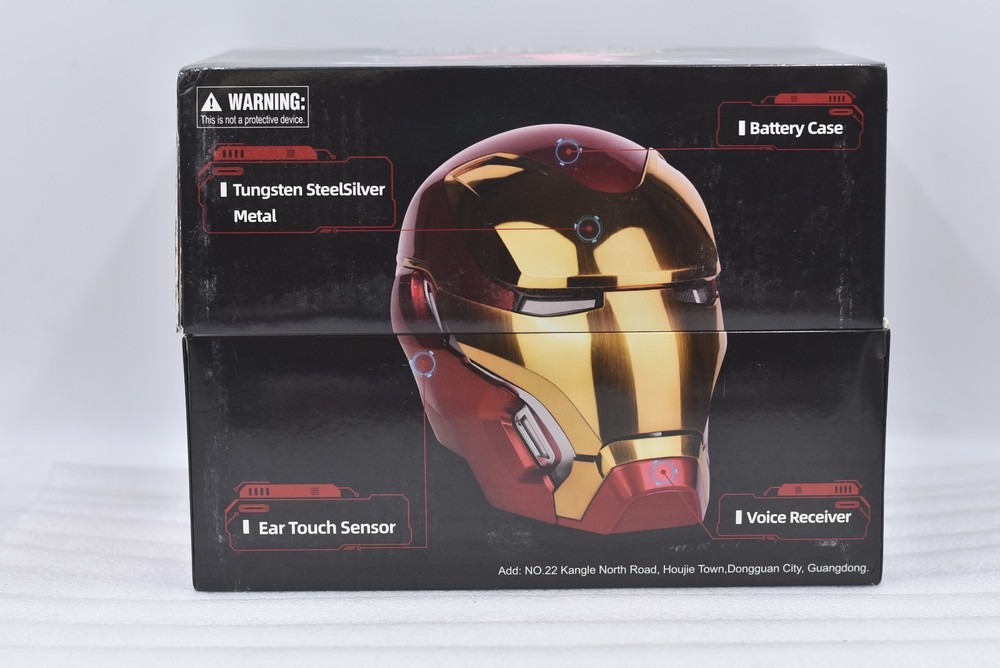 MechaHead Iron Man Wearable Helmet – Red & Gold