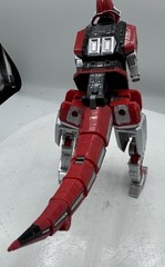 Power Rangers Dino Fury Hasbro T-Rex Champion Zord Action Figure Toy Red Silver